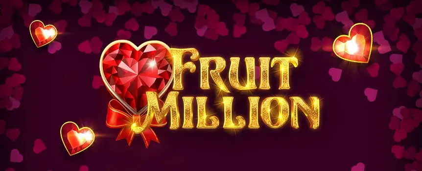 Start playing the Fruit Million online slot today at Joe Fortune and see if you can cover a payline with sevens and win a stunning 3,000x your payline bet!