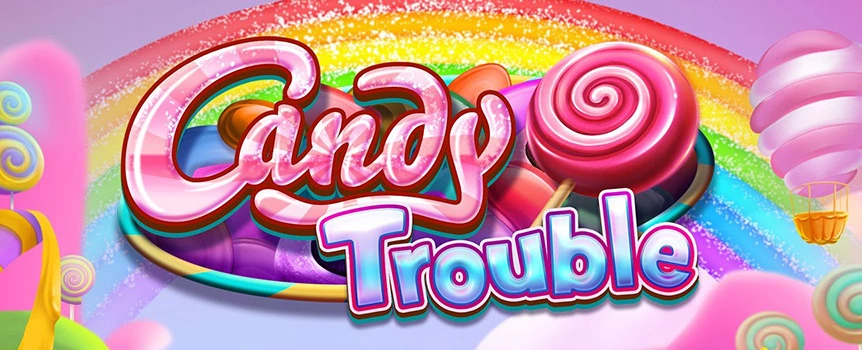  Sweet spins and sweeter wins in Candy Trouble! Cascading reels, explosive Multipliers, and payouts up to 20,000x. Ready to dive in?