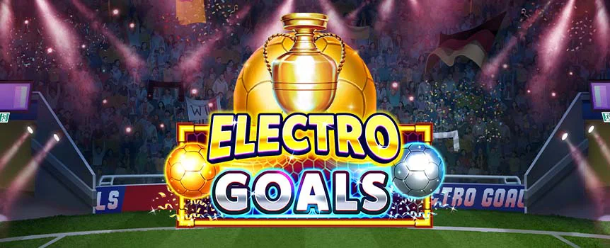 Step onto the field with Electro Goals and become the MVP with 7 Free Respins and a Grand Prize Bonus of 50,000 Coins.